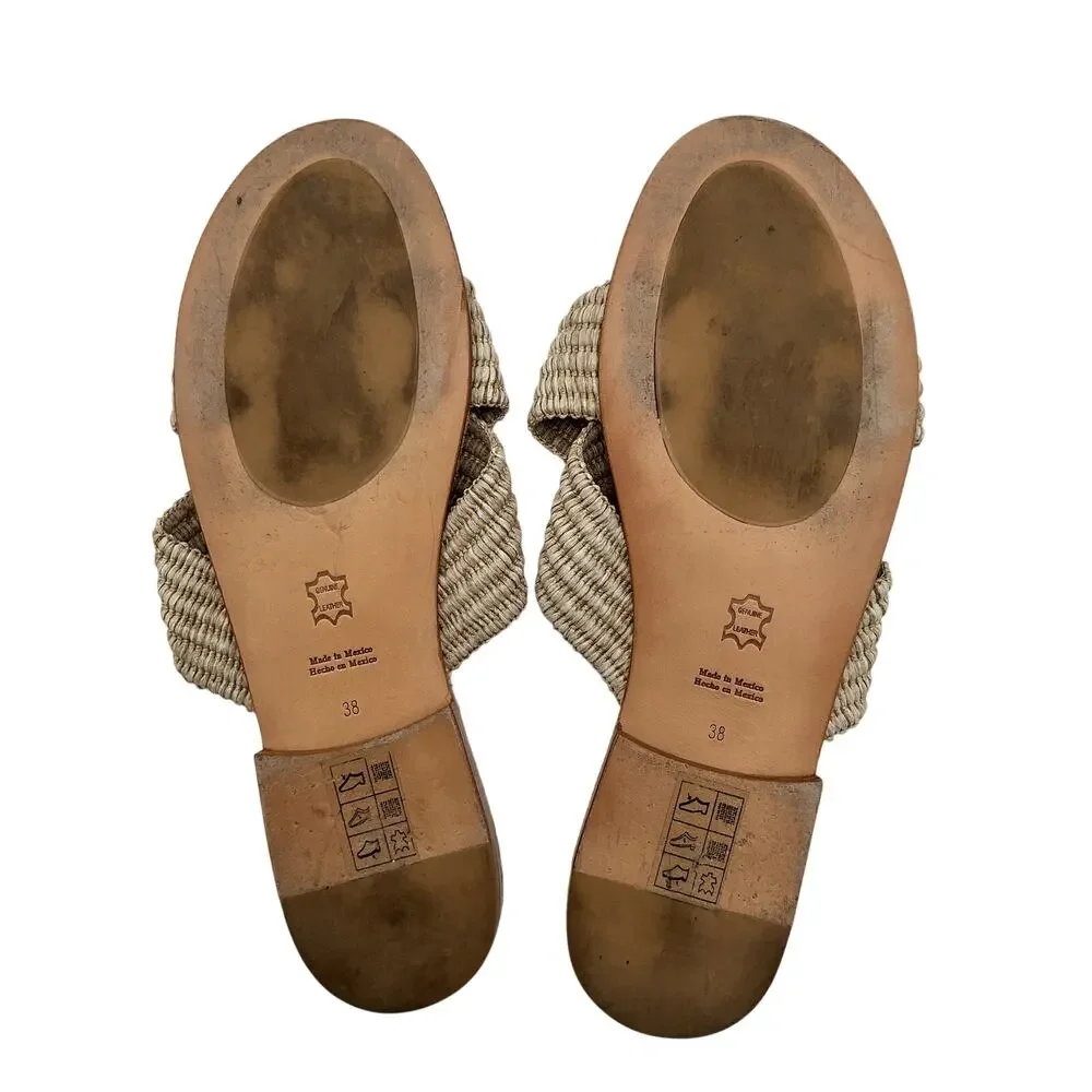 Jenni Kayne beige raffia